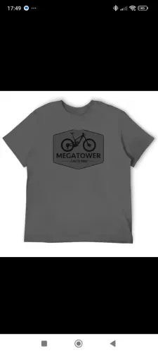 Camiseta Santa Cruz Megatower - Cinza - G top zero na embalagem ótimo presente