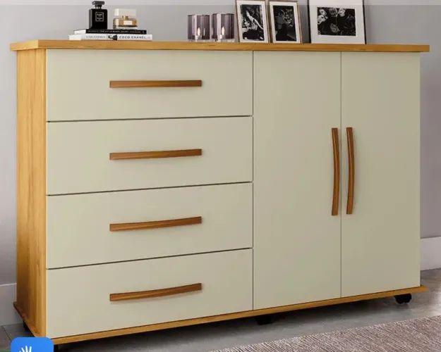 Cômoda Grande Reforçada Com Sapateira ( montagem grátis) 