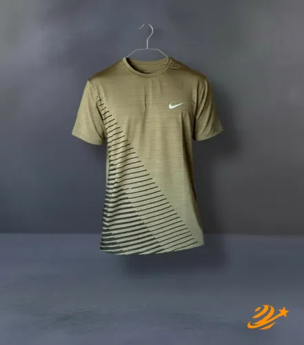 Camiseta Nike Dryfit Verde - Tamanho G | Tecnologia de Secagem Rápida