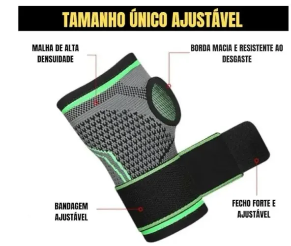 Par de mulhequeira esportiva excelente qualidade e durabilidade