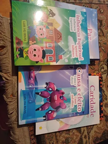 Livros Infanto-juvenis: Influência Espiritual, Causa e Efeito, Caridade