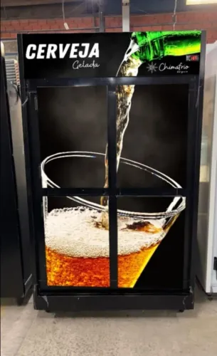 Cervejeira 4 Portas 22 Caixas (-7,5°C) Câmara Fria Para Cerveja Chimafrio - R$ 8.799,00