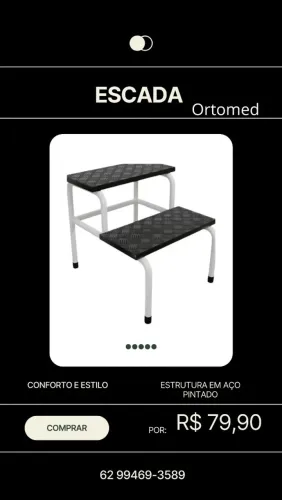 Escada Ortomed para Escritório - Conforto e Estilo