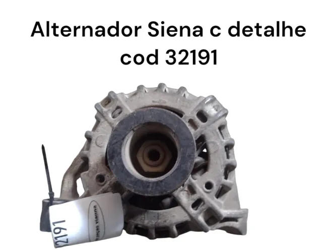 Alternador Siena com detalhe