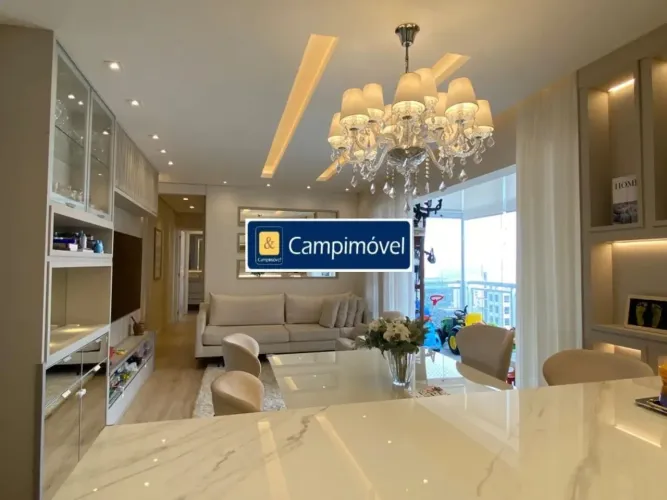 Apartamento para Venda em Campinas, Taquaral, 2 dormitórios, 2 suítes, 3 banheiros, 2 vaga