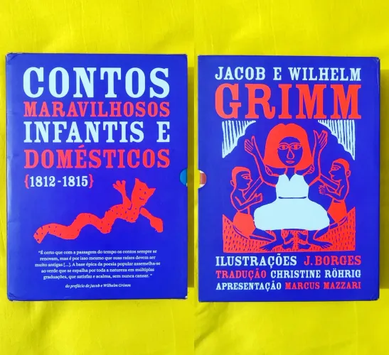 Box Contos Maravilhosos Infantis e Domésticos - Grimm - Cosac Naify