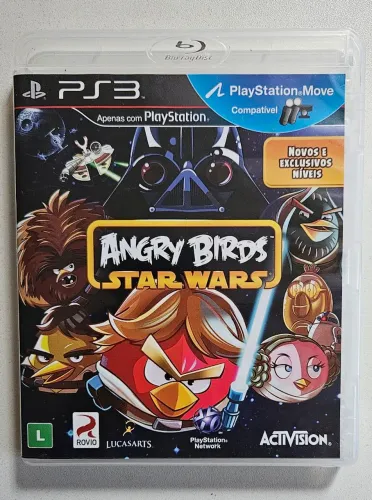 Angry Birds Star Wars Ps3 original fisico seminovo