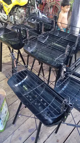 Churrasqueira e fogareiro de todos os tamanhos aceita cartão e Pix fasso entrega *