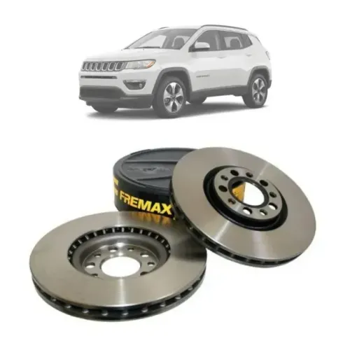 Par Disco Dianteiro Ventilado Fremax Compass 2016-2020