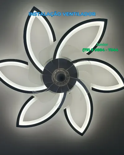 Instalação de Ventilador