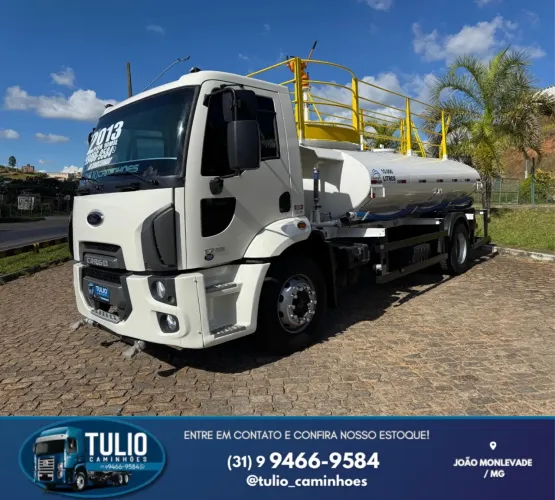Caminhão tanque Pipa Ford 1719 10 mil litros zero 