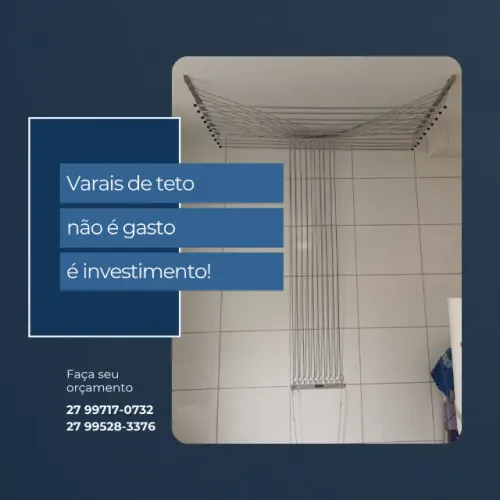 Varal de teto
