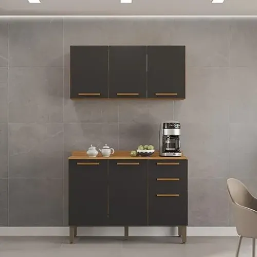 Kit Cozinha Valência Fechado - Entrega/Montagem grátis para Fortaleza