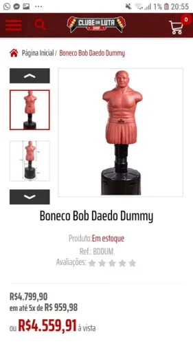 Boneco Bob Pancada 