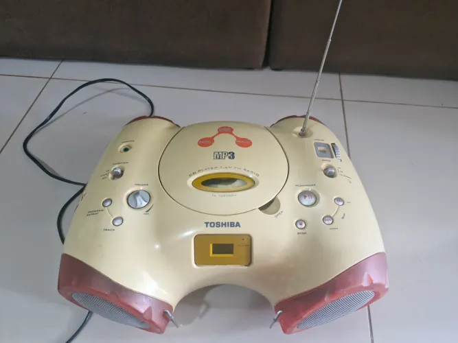  Vintage - Antigo Bombox Toshiba - leia descrição 