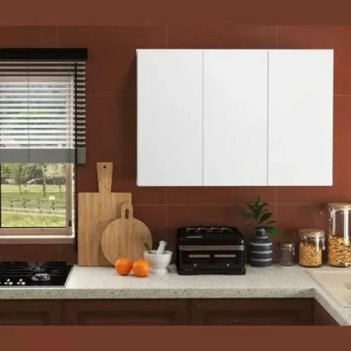 Armário Aéreo Suspenso 03 Portas -FAZEMOS ENTREGA!