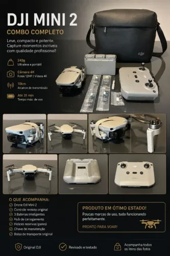 DJI Mini 2 + Fly More Combo