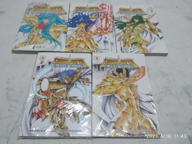Manga Cavaleiros do zodíaco Lost Canvas gaiden