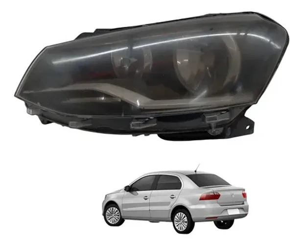 Farol Esquerdo Volkswagen Voyage Gol 1.6 2013 2014 2015 2016 Esquerdo/motorista
