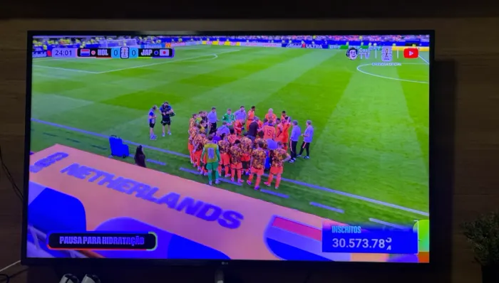 5. Smart TV LG 55? 4K HDR ThinQ AI Controle Original 4k Wi-Fi super nova