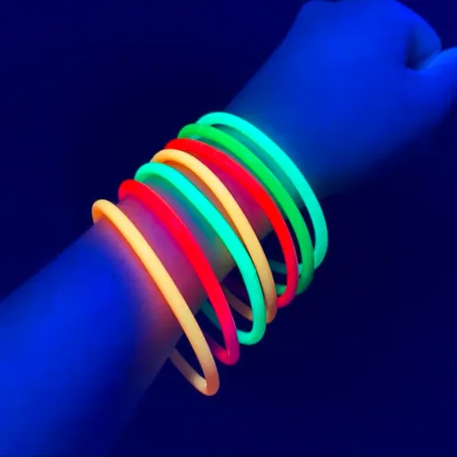 Pulseiras luminosas glow stick Carnaval