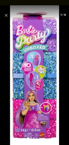 Barbie vestido Rosa Part unboxed GRWM Doll Pink Mattel