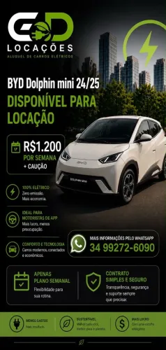 BYD Dolphin Mini (Elétrico) 2025