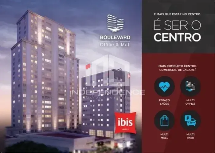 Sala, 34 m² - venda por R$ 400.000,00 ou aluguel por R$ 2.272,10/mês - Centro - Jacareí/SP