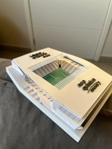 Miniatura Realista Arena Corinthians 3D