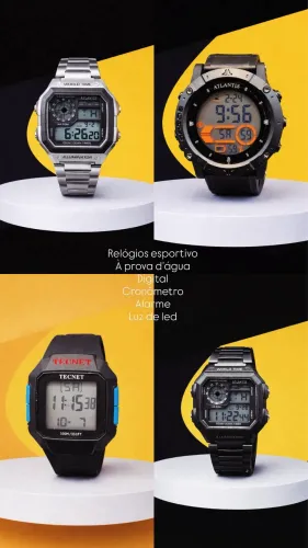 Relógios esportivo à prova d?água