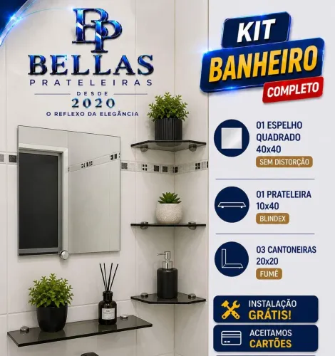 Beleza e design para o seu banheiro a pronta entrega**@