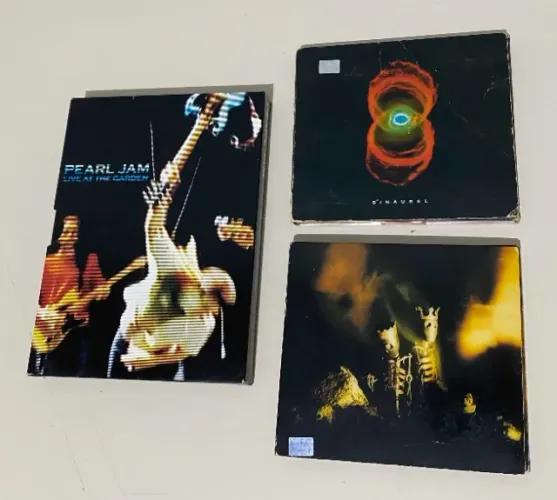 Dvd Duplo Pearl Jam Live At The Garden e Cds