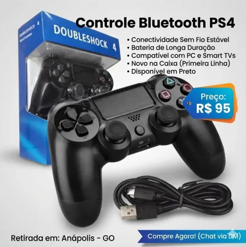 Joystick Gamepad PC, PS4 e algumas TVs