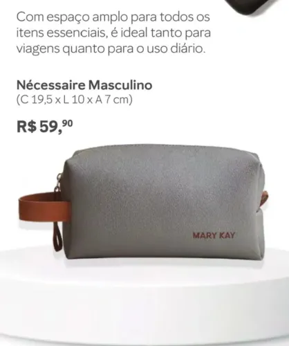 Necessaire masculina da MARY KAY - Edição limitada