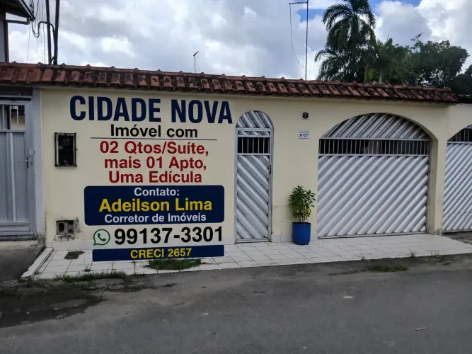 CIDADE NOVA, Imóvel de 02 Qtos/Suíte, 01 Apto e 01 Edícula
