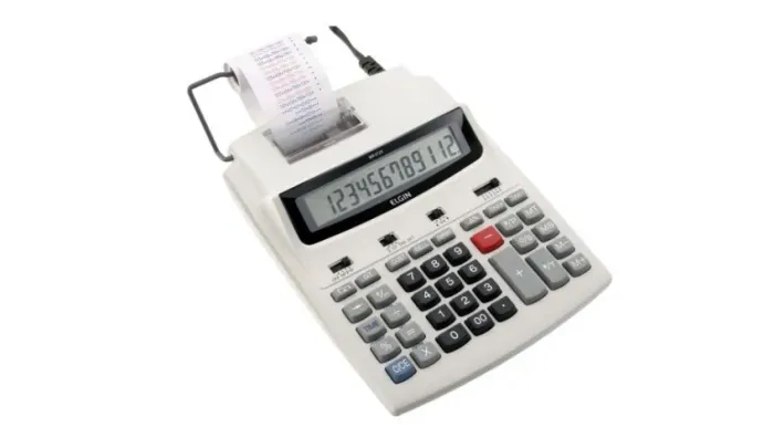 Calculadora de bobina Elgin MA 5121 (Somente 250,00)