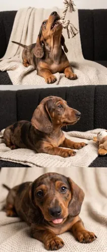 Filhote Dachshund / Salsicha puro, Macho.