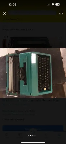 Máquina de escrever