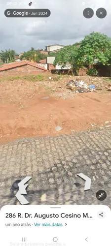 Terreno na Zona Norte Potengi 5 minuto do Norte Shopping 8x20