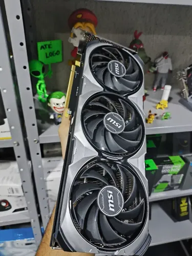 Placa de Vídeo MSI GeForce RTX 4070 Ventus 3X OC 12GB GDDR6X 192 bits Ac cartão de