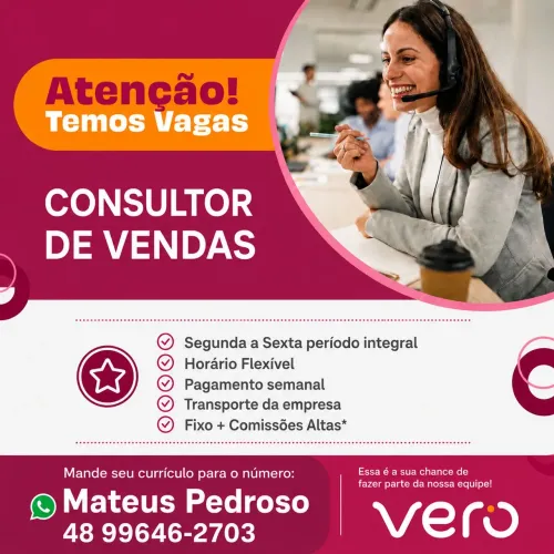 Consultor(a) de vendas