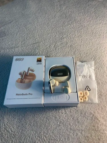 QCY MeloBuds Pro HT-08 Dourado | Na Garantia | Completo na caixa
