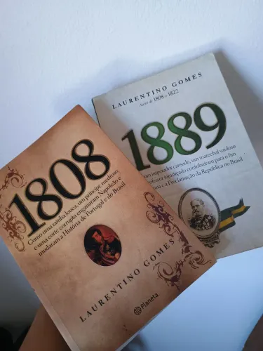 Kit Livros 1808 e 1889 - Laurentino Gomes 