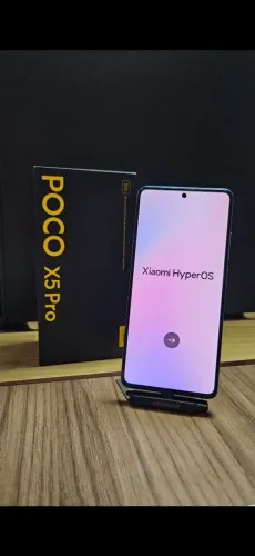 Poco X5 Pro 5G (8GB RAM / 256GB ROM) Azul - Completo na Caixa!