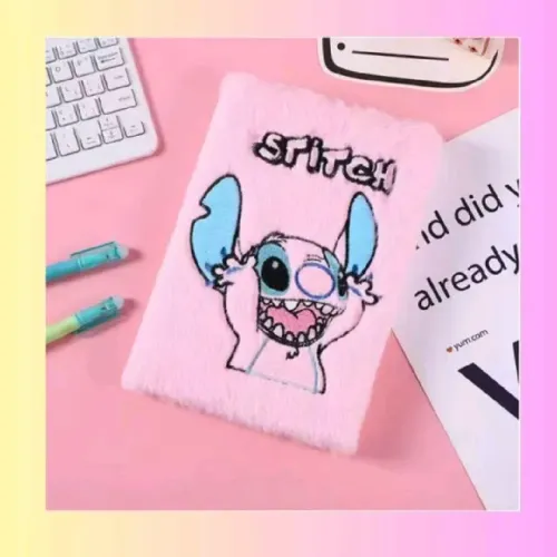 Caderno capa dura felpudo 80 folhas