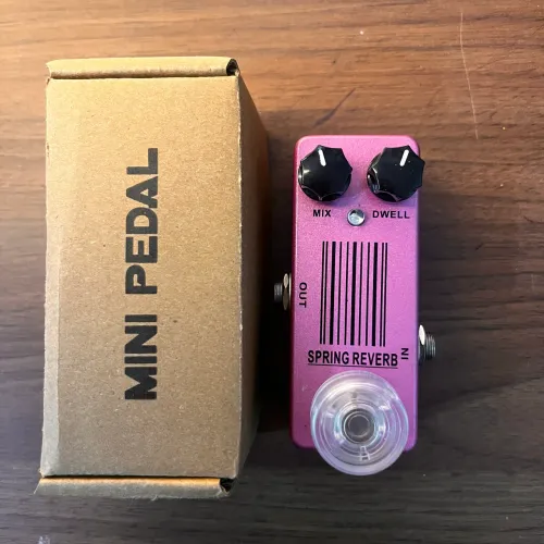 Pedal spring Reverb (reverb de mola)