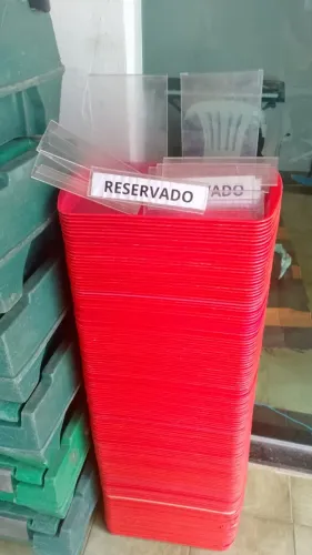 10 Bandejas de self service grandes para , restaurante fast food 80 reais