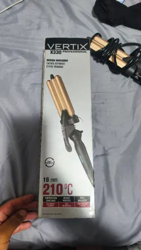 Vertix Modelador De Cabelo Triondas X330 Triple Wave 210°c