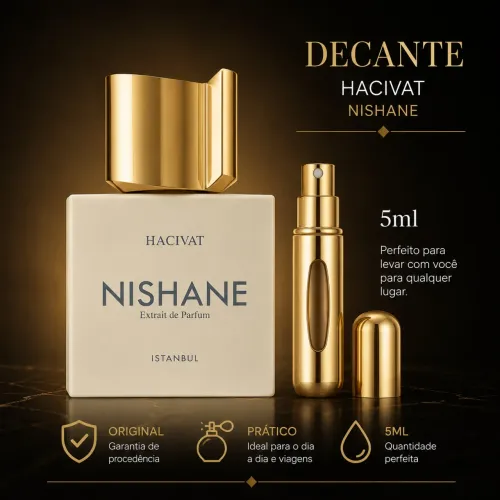 DECANTE 5 ML PERFUME ORIGINAL HACIVAT NISHANE
