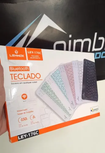 Mini Teclado Bluetooth Compacto Lehmox Ley-176c Loja Coimbra Computadores Entrega